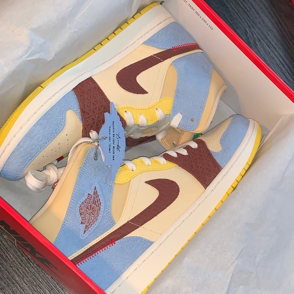 Nike Shoes Sale Nwt Maison Chateau Rouge Aj Mid Fearless Poshmark